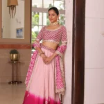 Pink Ombre Lehenga