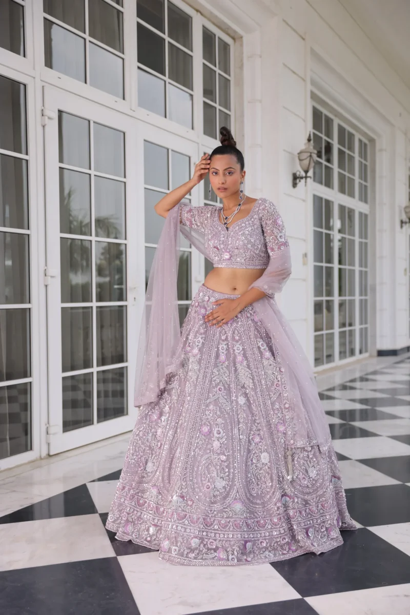 Lavender Lehenga