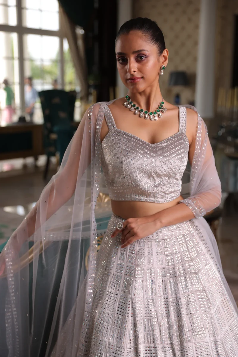 Lavender Lehenga